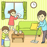 時短でできる、お掃除のコツを大公開！ピカピカお掃除で家族に良い効果も？